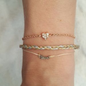 Lauren Conras love bracelets